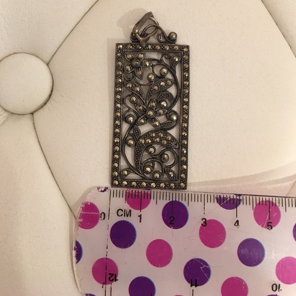 Marcasite Pendant - Picture 3 of 3